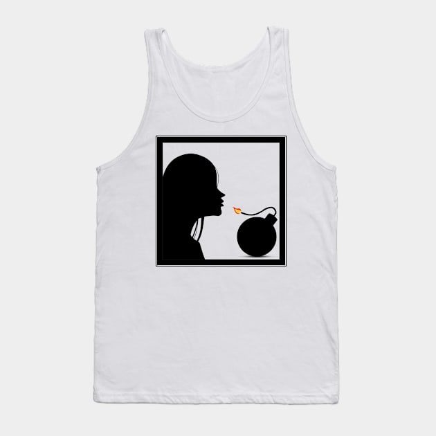 Explosive Anniversary Tank Top by artilleryman